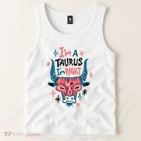 I'm A Taurus I'm Right Zodiac Birthday Tank Top thumb 2