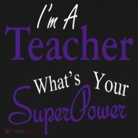 I'm A Teacher What's Your SuperPower Sweatshirt thumb 3