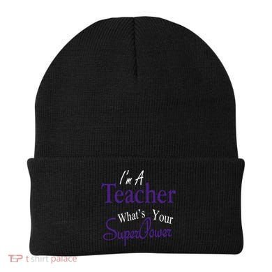 I'm A Teacher What's Your SuperPower Beanie