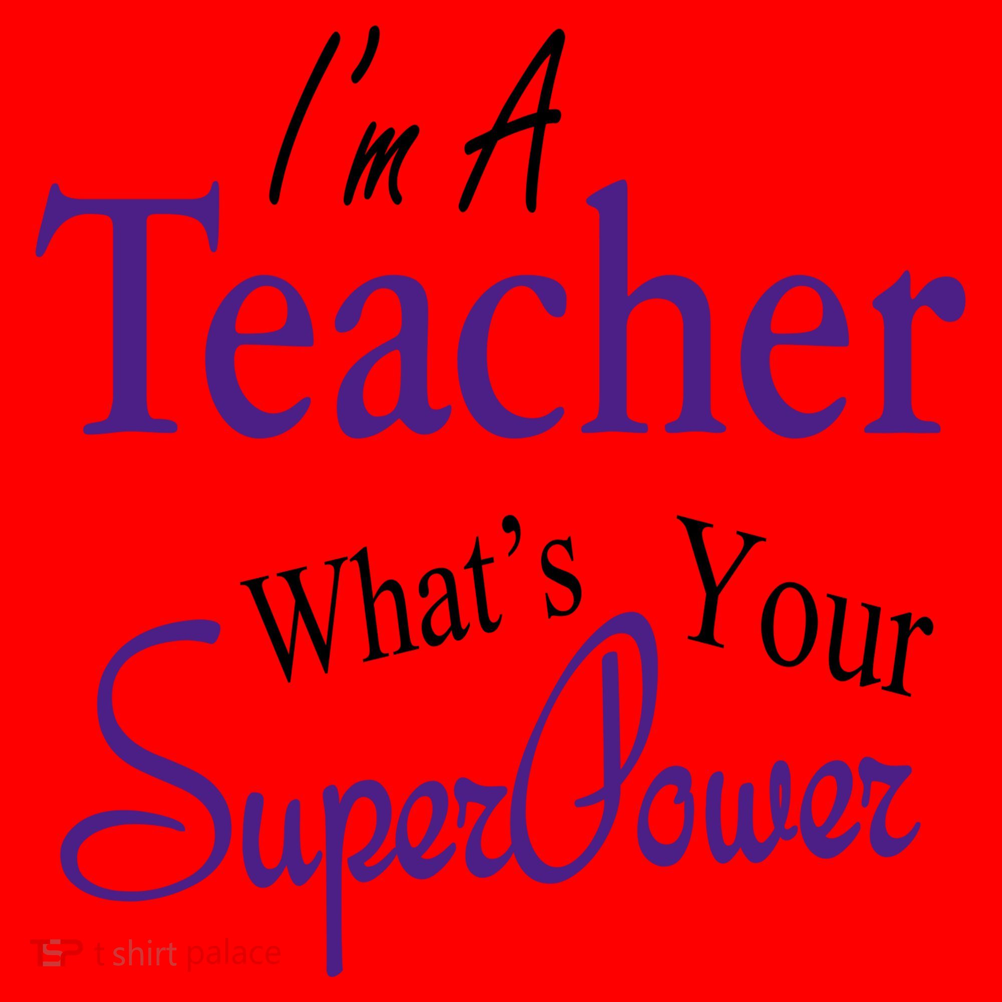 I'm A Teacher What's Your SuperPower Santa Hat
