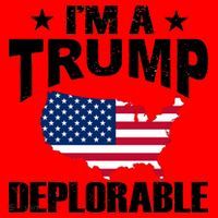 I'm A Trump Deplorable Santa Hat thumb 1