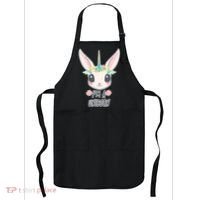 I'm A Unicorn Easter Bunny Funny Cute Apron thumb 0