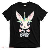 I'm A Unicorn Easter Bunny Funny Cute T-Shirt thumb 0