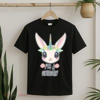 I'm A Unicorn Easter Bunny Funny Cute T-Shirt thumb 2