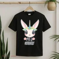 I'm A Unicorn Easter Bunny Funny Cute T-Shirt thumb 2