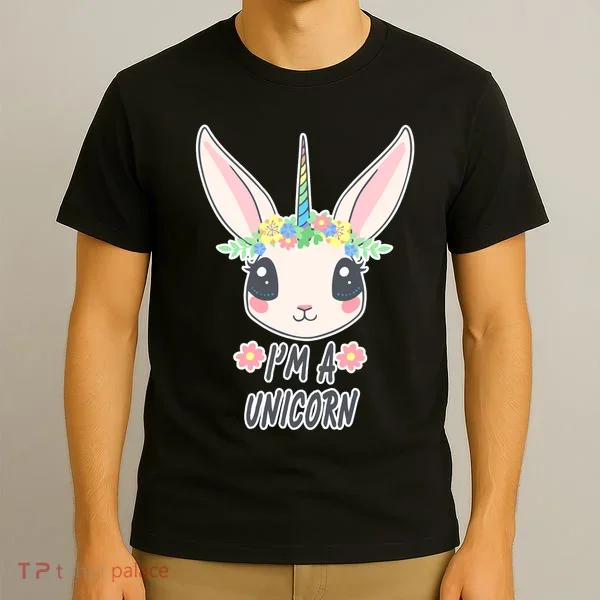 I'm A Unicorn Easter Bunny Funny Cute T-Shirt