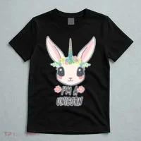 I'm A Unicorn Easter Bunny Funny Cute T-Shirt thumb 5