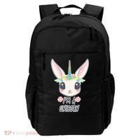 I'm A Unicorn Easter Bunny Funny Cute Backpack thumb 0