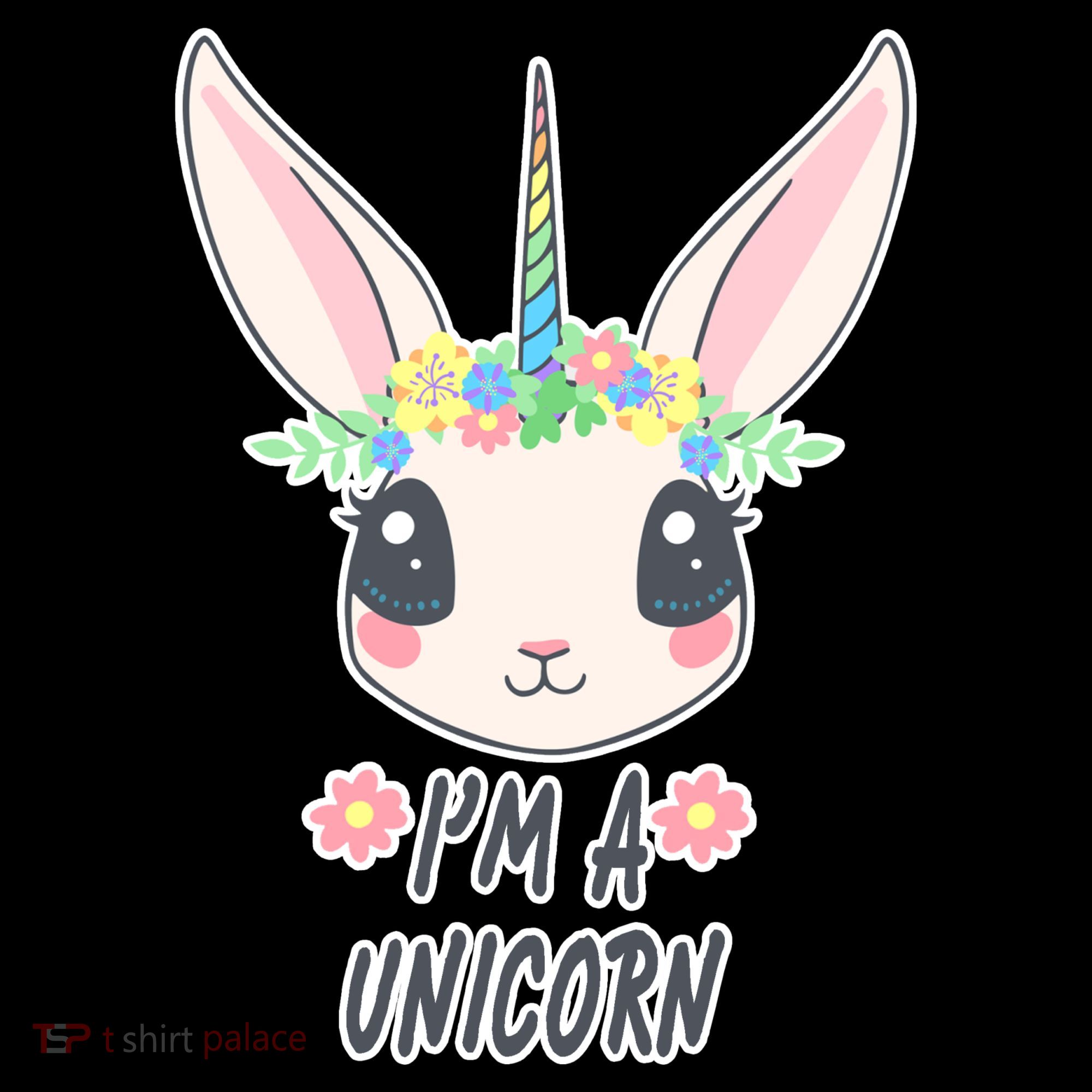 I'm A Unicorn Easter Bunny Funny Cute Bucket Hat