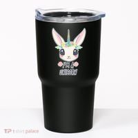 I'm A Unicorn Easter Bunny Funny Cute Tumbler thumb 0
