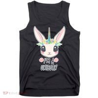 I'm A Unicorn Easter Bunny Funny Cute Tank Top thumb 0