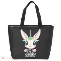 I'm A Unicorn Easter Bunny Funny Cute Tote Bag thumb 0