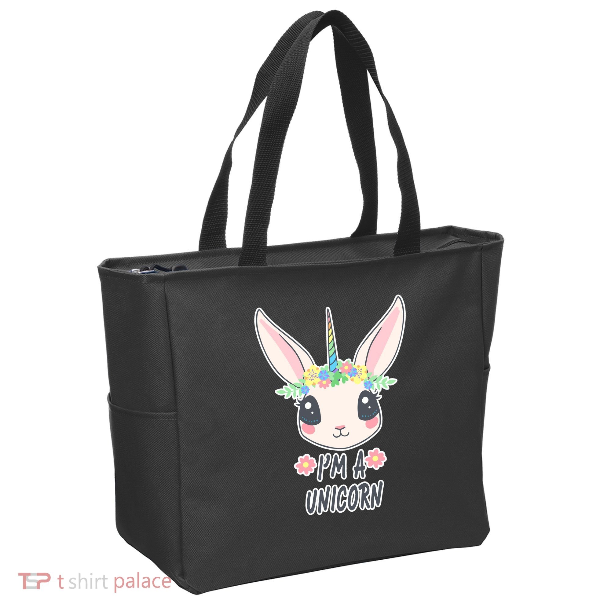 I'm A Unicorn Easter Bunny Funny Cute Tote Bag
