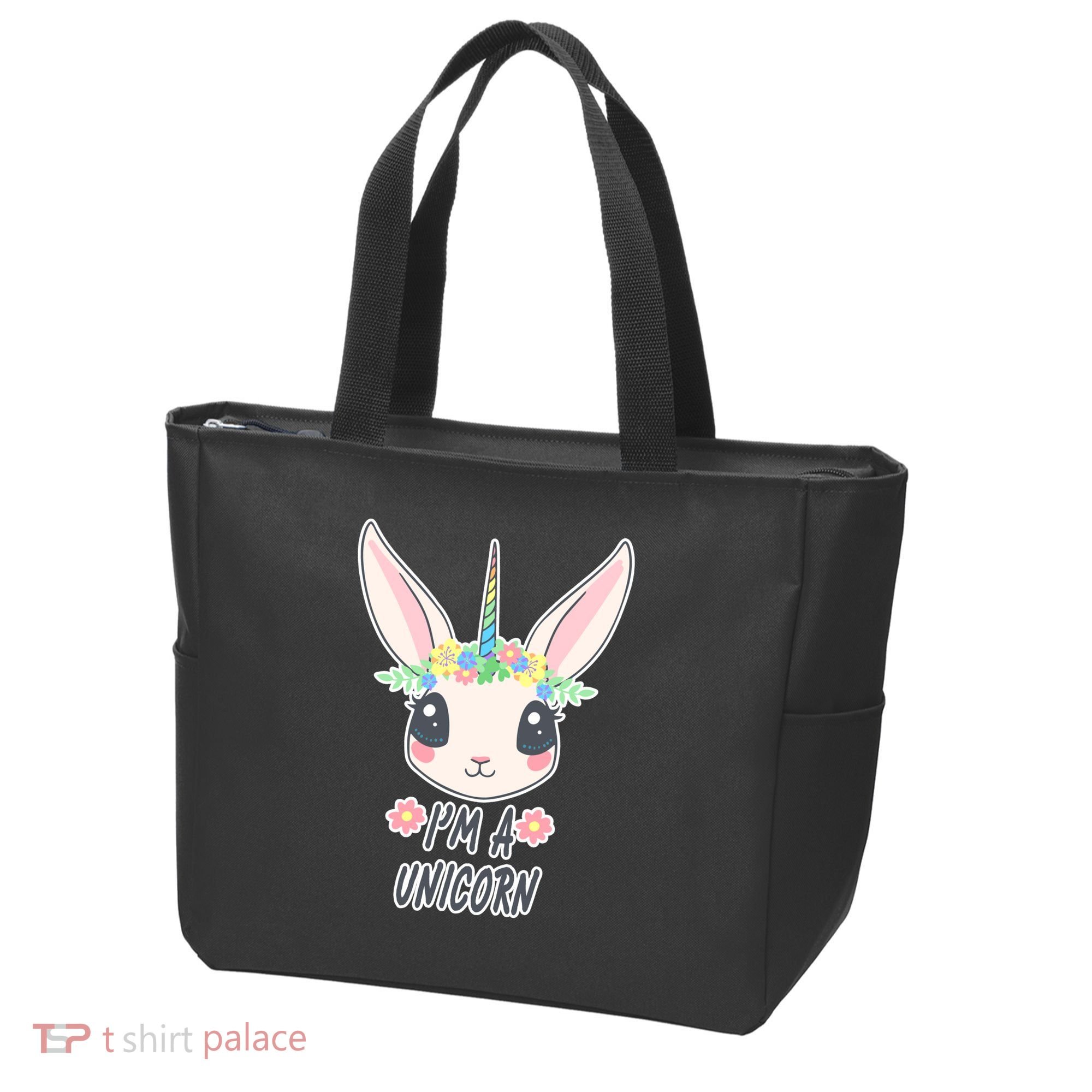 I'm A Unicorn Easter Bunny Funny Cute Tote Bag