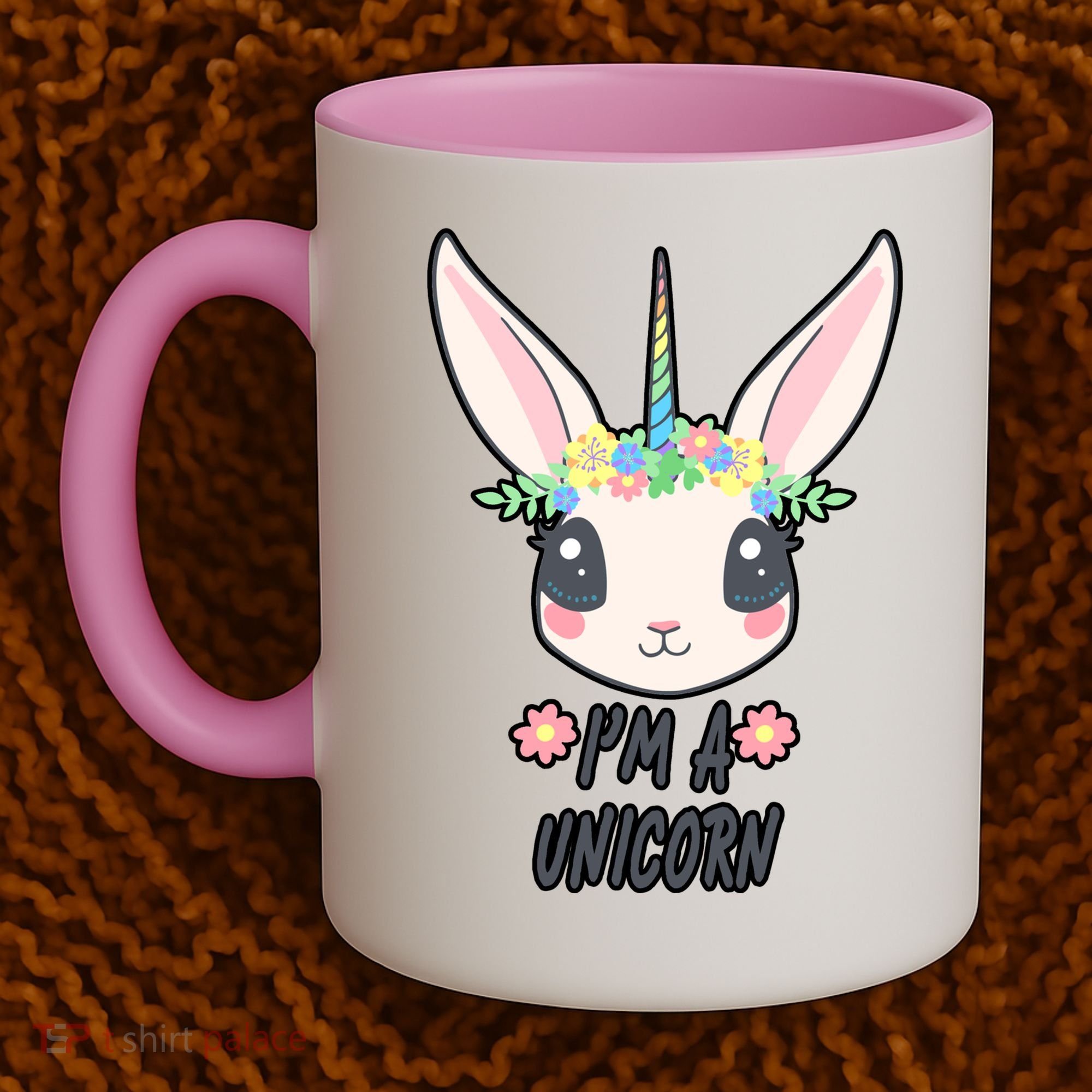 I'm A Unicorn Easter Bunny Funny Cute Coffee Mug