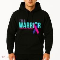 I'm a Warrior Thyroid Cancer Awareness Hoodie thumb 2