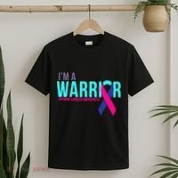 I'm a Warrior Thyroid Cancer Awareness T-Shirt thumb 2