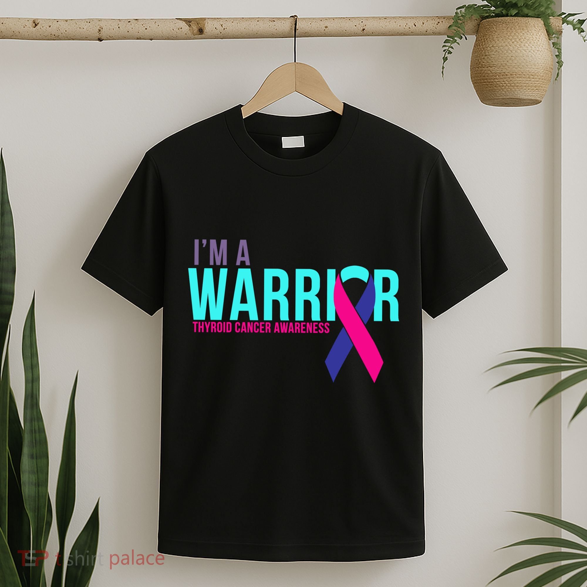 I'm a Warrior Thyroid Cancer Awareness T-Shirt