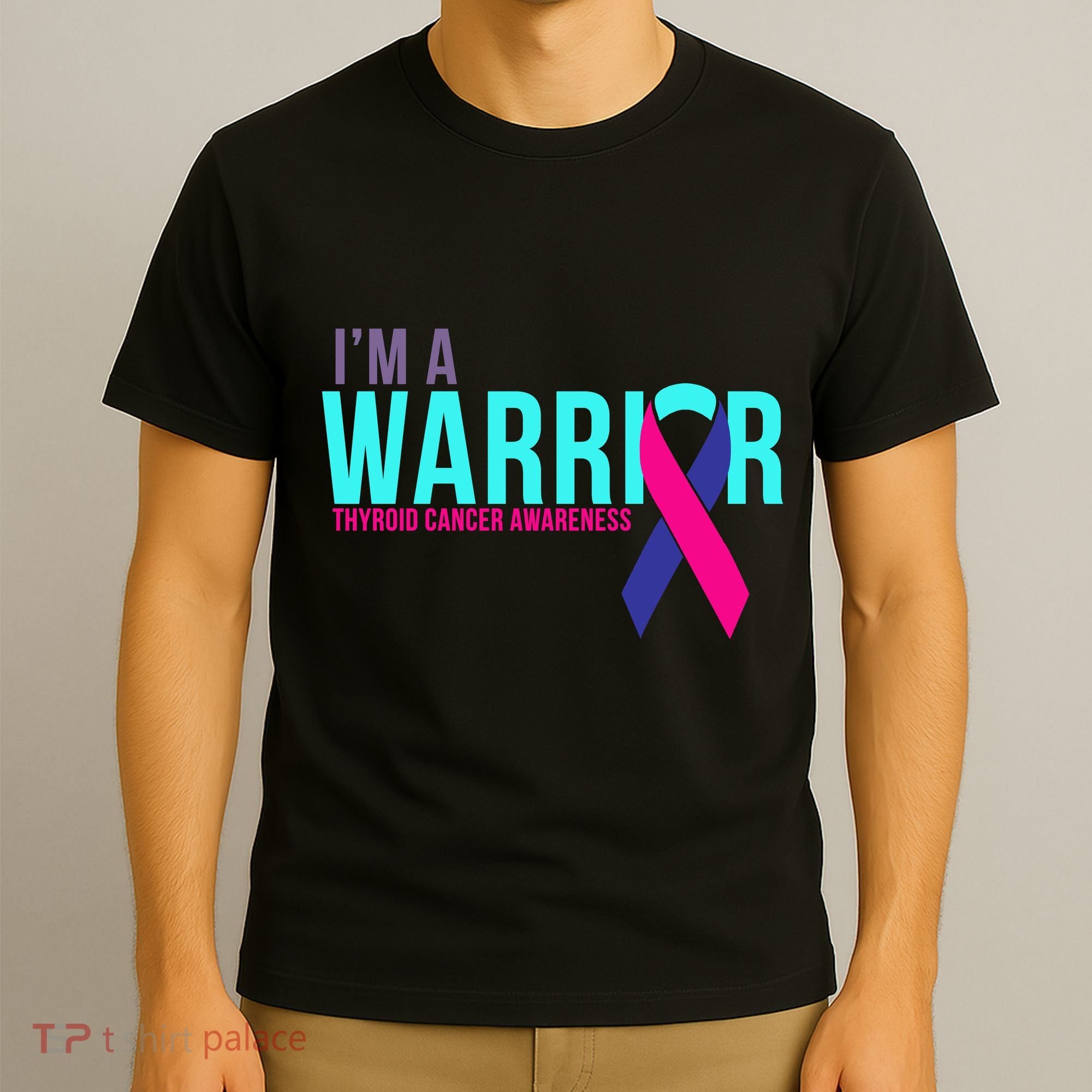I'm a Warrior Thyroid Cancer Awareness T-Shirt