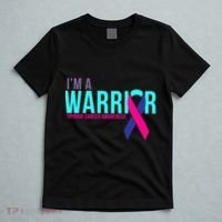 I'm a Warrior Thyroid Cancer Awareness T-Shirt thumb 5