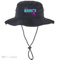 I'm a Warrior Thyroid Cancer Awareness Bucket Hat thumb 0