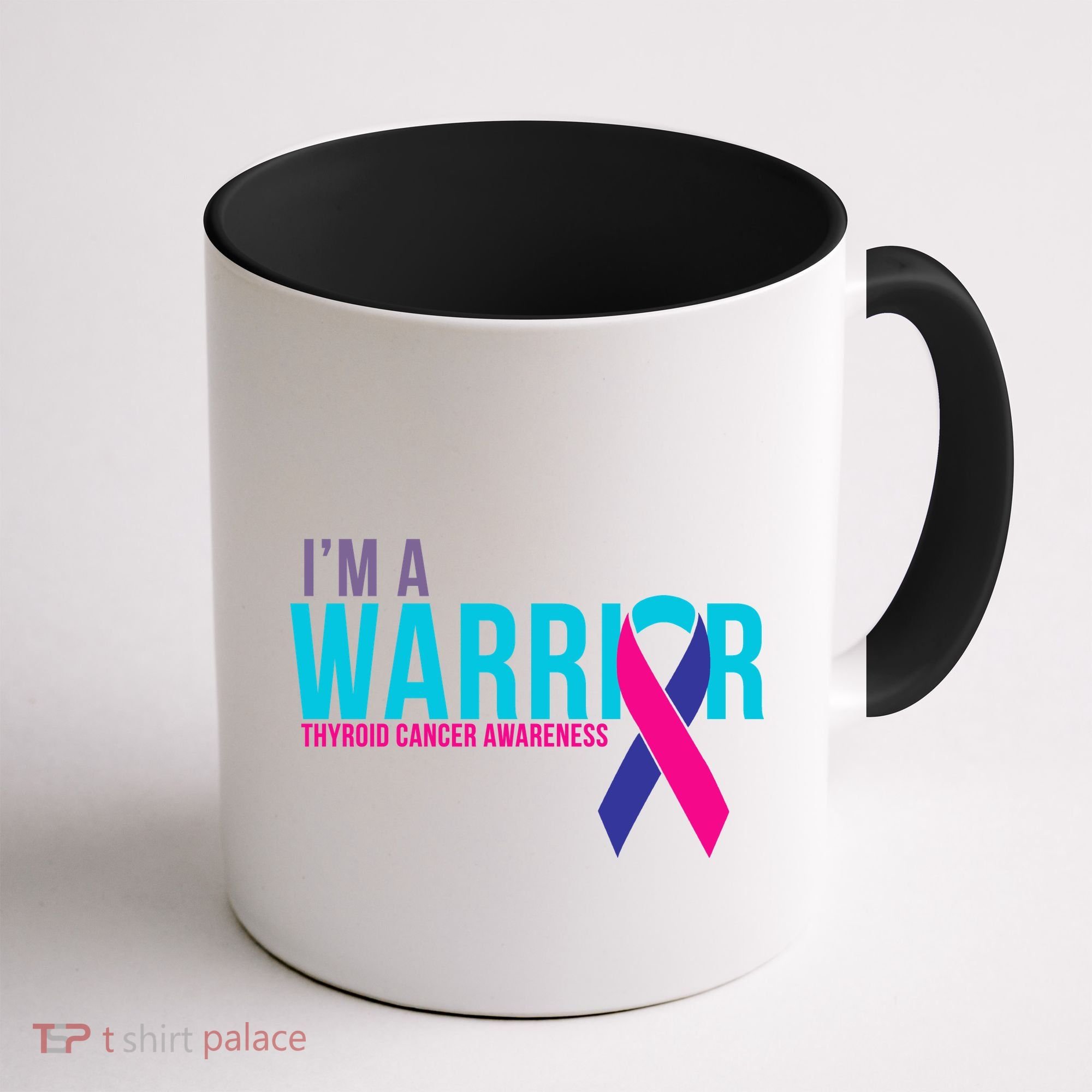 I'm a Warrior Thyroid Cancer Awareness Coffee Mug