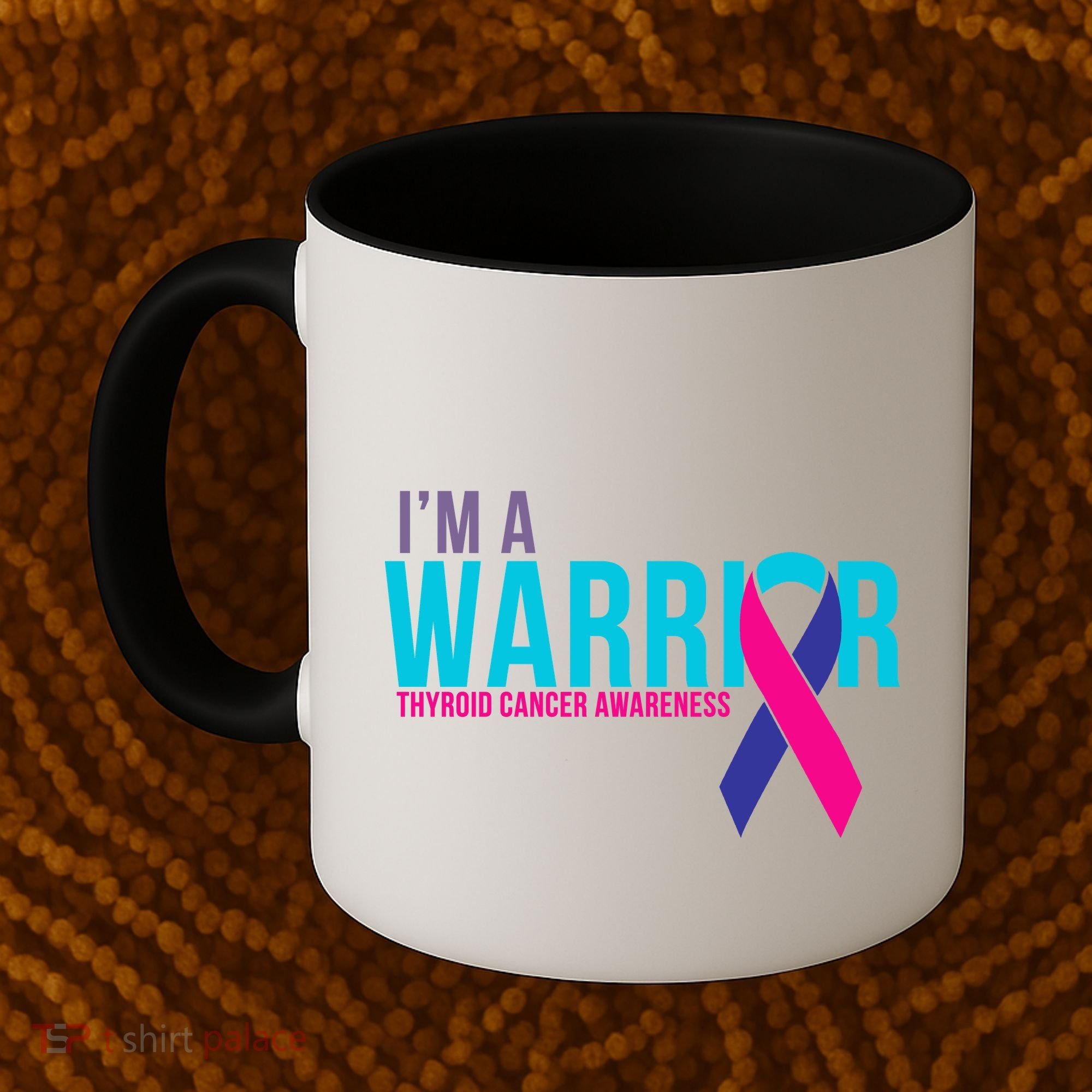 I'm a Warrior Thyroid Cancer Awareness Coffee Mug