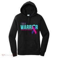 I'm a Warrior Thyroid Cancer Awareness Women's Hoodie thumb 0