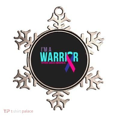 I'm a Warrior Thyroid Cancer Awareness Ornament