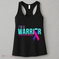 I'm a Warrior Thyroid Cancer Awareness Women's Tank Top thumb 3
