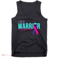 I'm a Warrior Thyroid Cancer Awareness Tank Top thumb 0