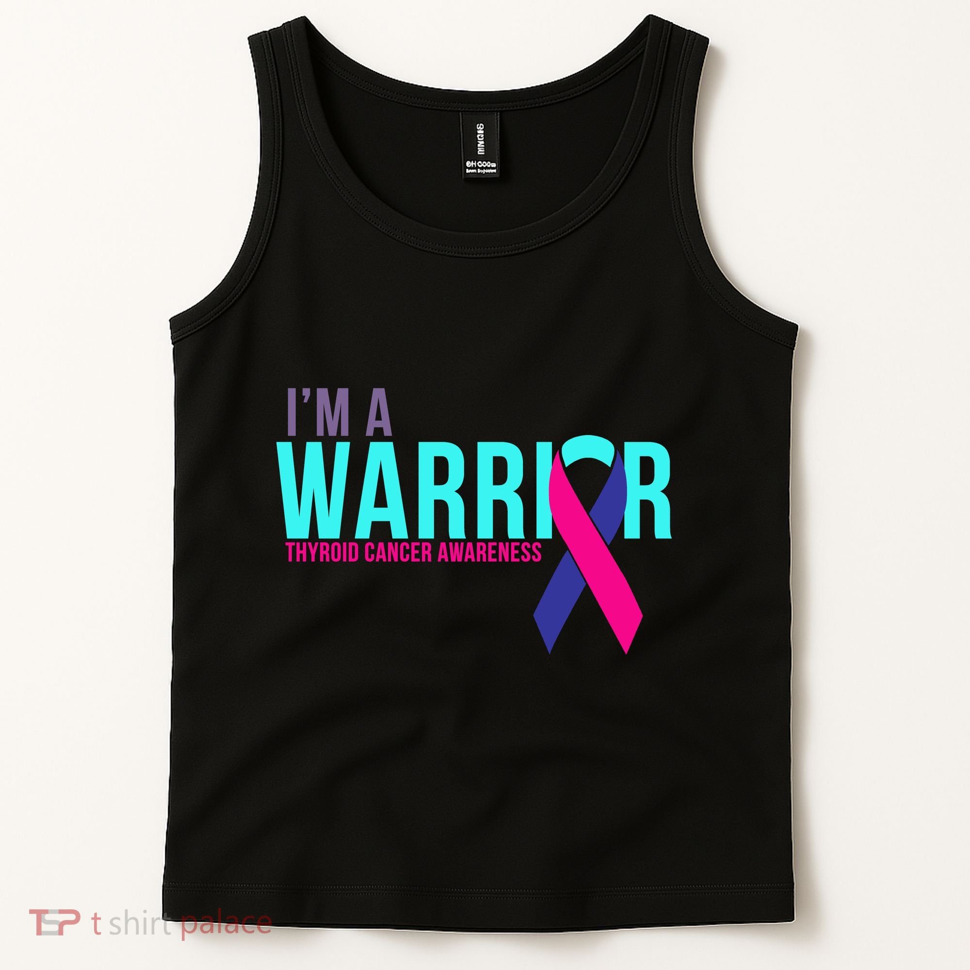 I'm a Warrior Thyroid Cancer Awareness Tank Top