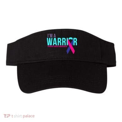 I'm a Warrior Thyroid Cancer Awareness Visor