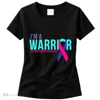 I'm a Warrior Thyroid Cancer Awareness Women's T-Shirt thumb 0