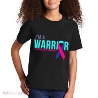 I'm a Warrior Thyroid Cancer Awareness Kids T-Shirt thumb 2