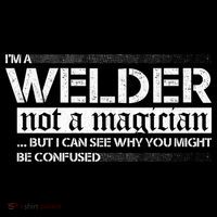 I'm A Welder Not A Magician Long Sleeve Shirt thumb 2