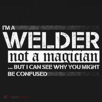 I'm A Welder Not A Magician Pajama Set thumb 2