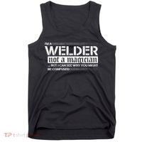 I'm A Welder Not A Magician Tank Top thumb 0
