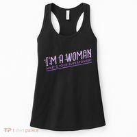 I'm A Woman What's Your Superpower Women's Tank Top thumb 0