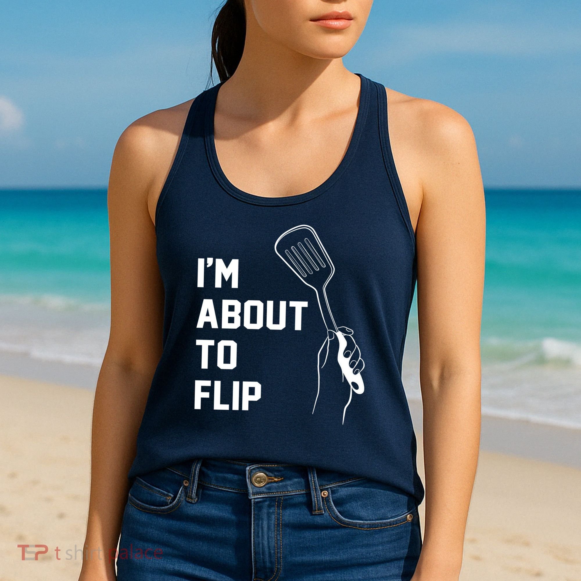 I'm About To Flip Women's Tank Top