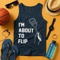 I'm About To Flip Tank Top thumb 4