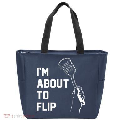 I'm About To Flip Tote Bag