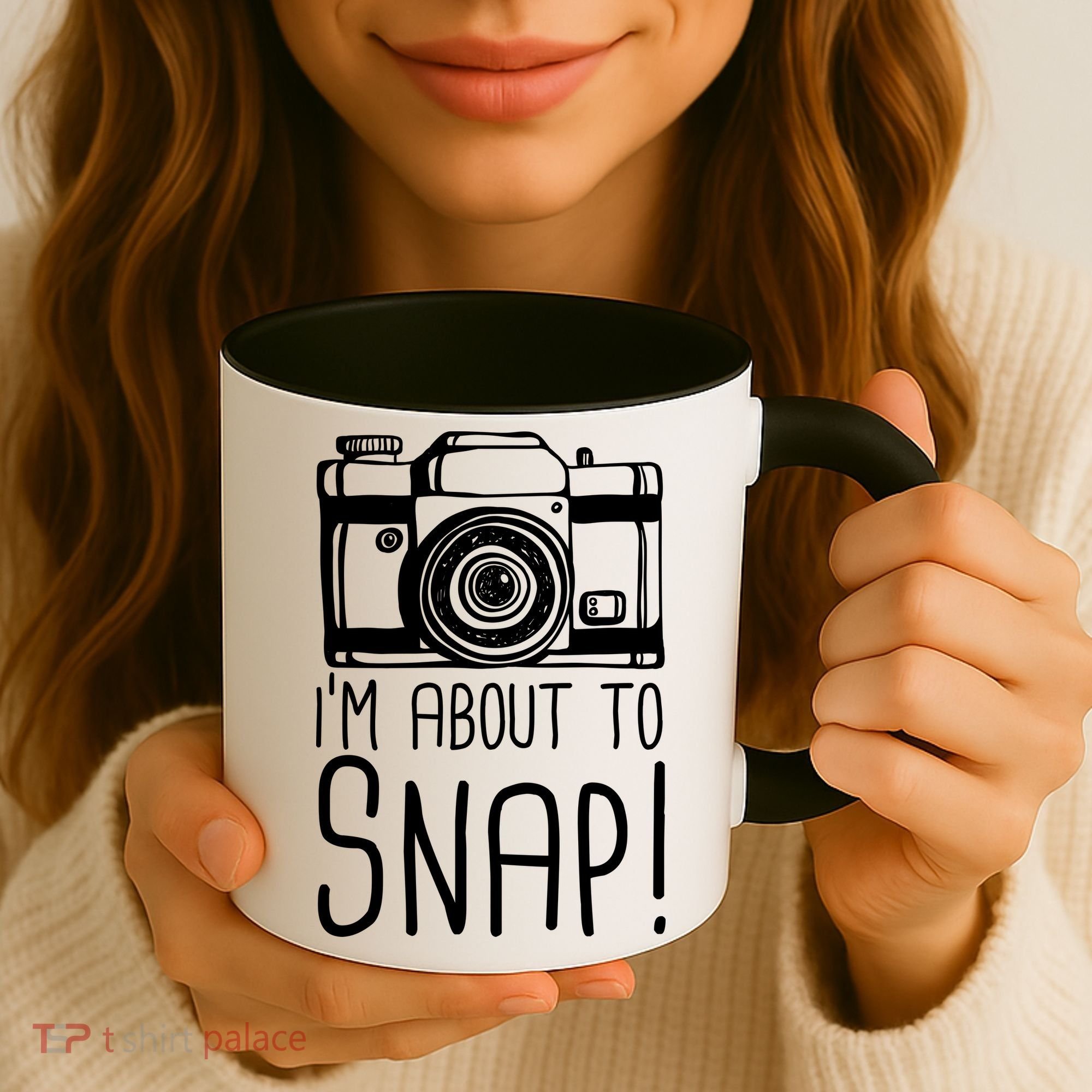 I'm About to Snap Funny Photographer Camera Coffee Mug