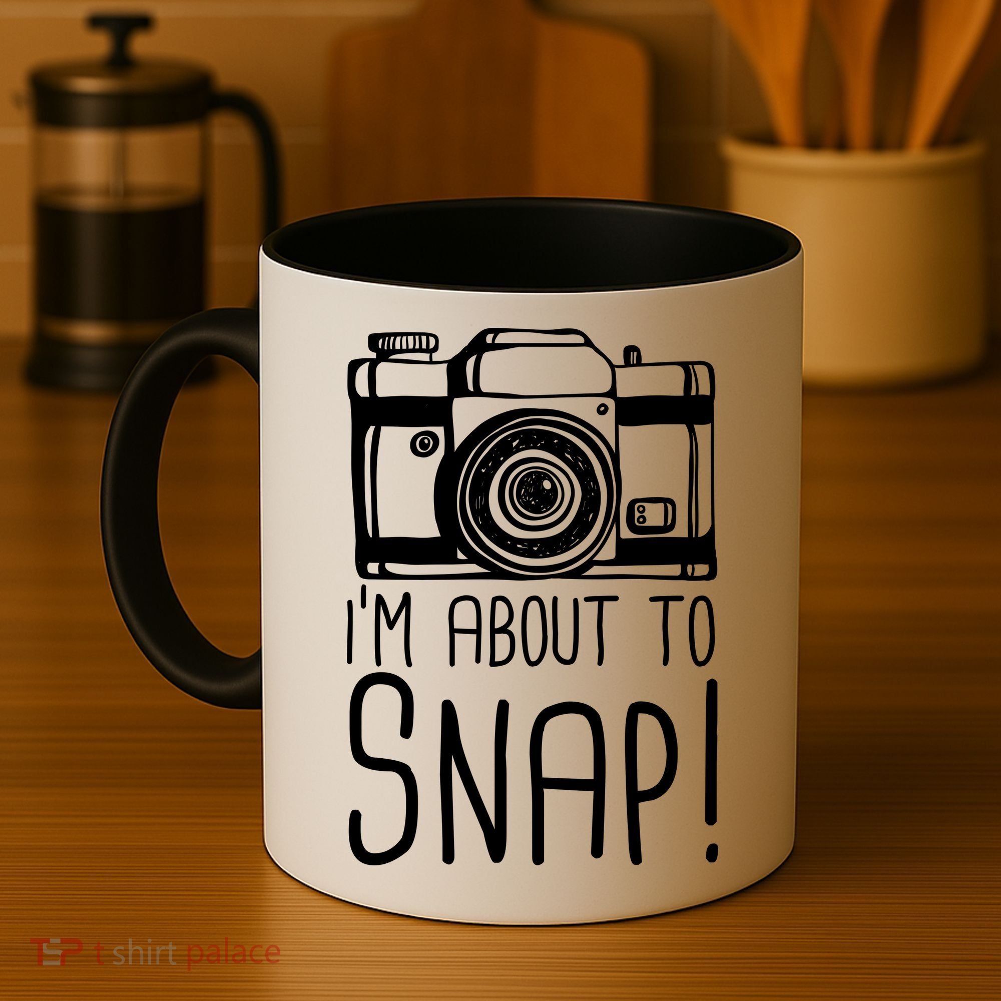 I'm About to Snap Funny Photographer Camera Coffee Mug