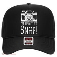 I'm About to Snap Funny Photographer Camera Hat thumb 0