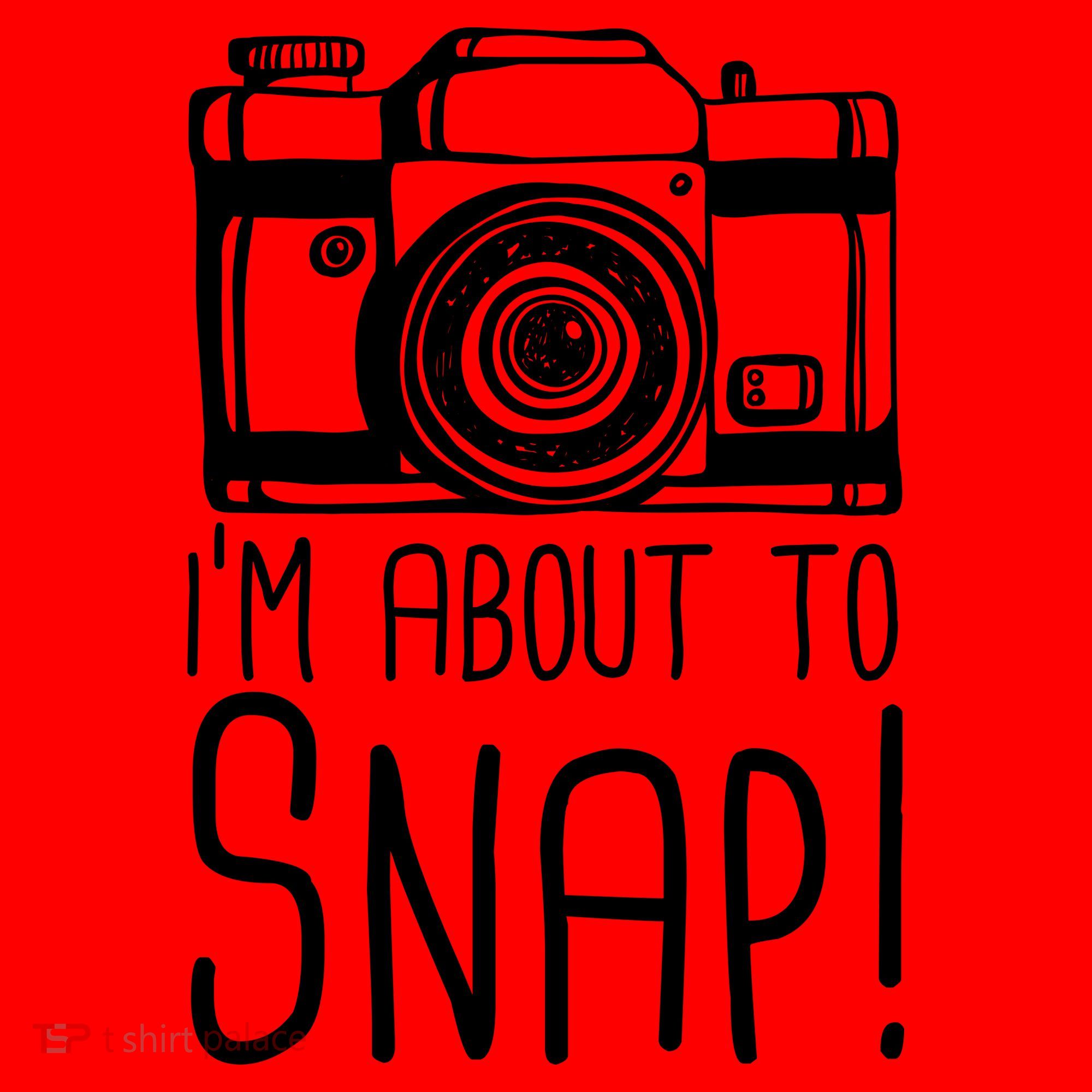 I'm About to Snap Funny Photographer Camera Santa Hat