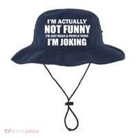 I'm Actually Not Funny I'm Just Really Mean Bucket Hat thumb 0