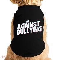 I'm Against Bullying Spirit Day Doggie Tank thumb 0