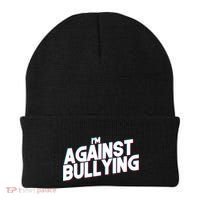 I'm Against Bullying Spirit Day Beanie thumb 0