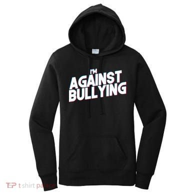 I'm Against Bullying Spirit Day Women's Hoodie
